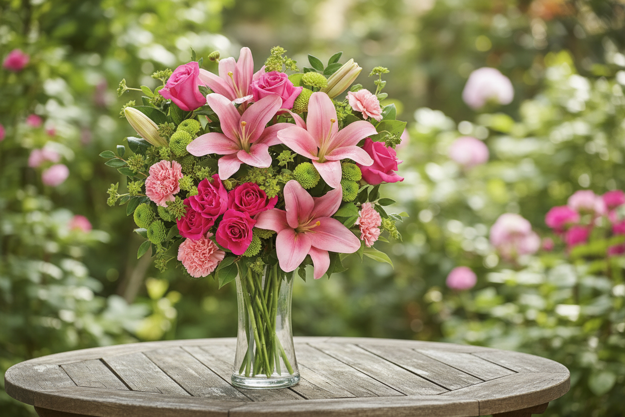 Dressed To Impress Bouquet – Natural Setting