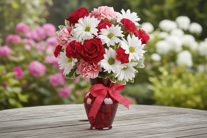 Hugs and Kisses Bouquet – Natural Setting