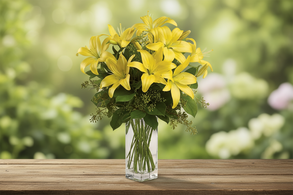 Lily Sunshine – Natural Setting