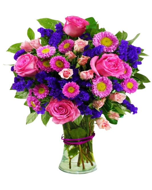 Rosy Twilight Charm - Karen's Floral Expressions