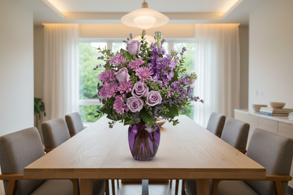 Together At Twilight Bouquet – Interior Setting